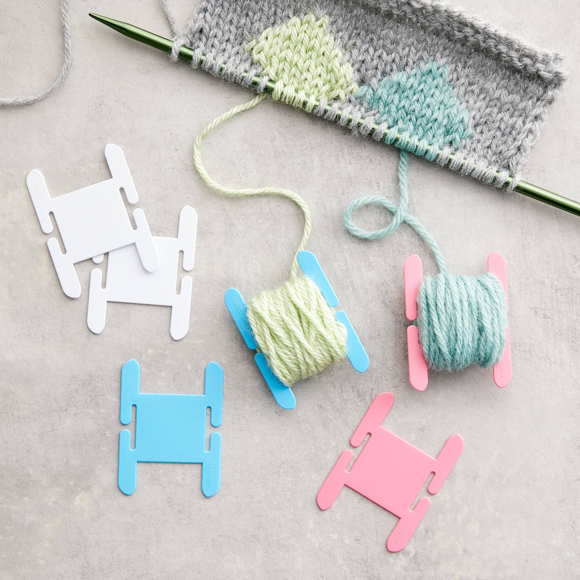 Clover Knitting Bobbin Set